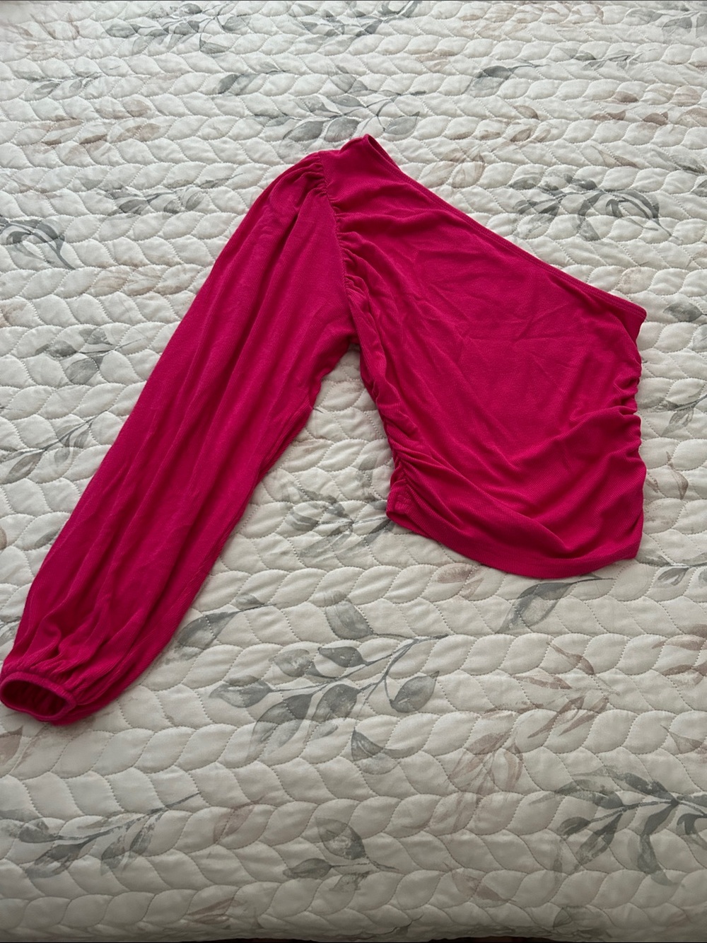 SHEIN One Sleeve Blouse